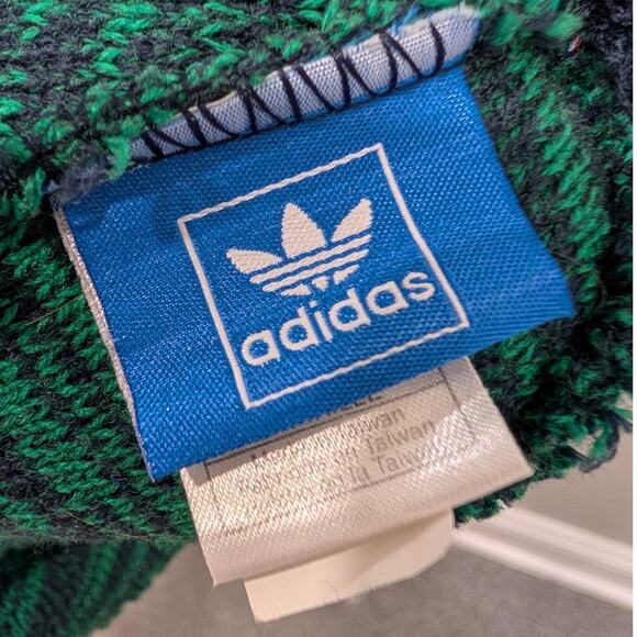 Adidas Notre Dame Hat Winter Cap Blue/Green Ski Snow Football Season - Size OS - Picture 5 of 8